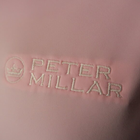 Peter Millar Summer Comfort Pink Performance Polo (L) ⛳️ - Picture 8 of 8
